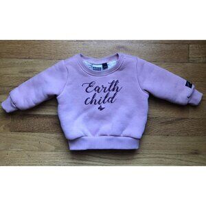 Earth Child 6-12M Sherpa Lined Sweatshirt